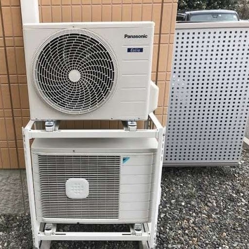 室外機 2段置き架台